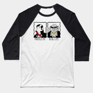 Dracula and Nosferatu Baseball T-Shirt